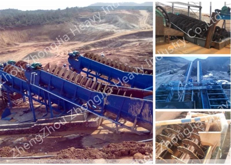 High Weir Spiral Classifier Price for Separating Mineral Material