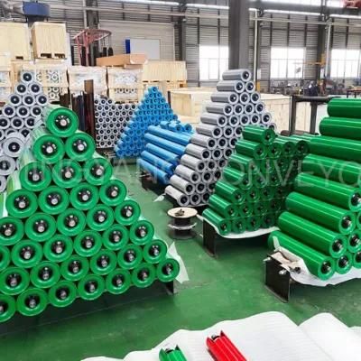 Belt Conveyor Carrier Roller 3 Roll Steel Trough Idler