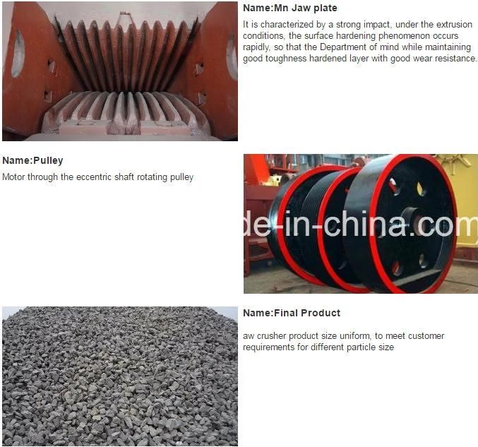 Small Mobile Diesel Engine Stone PE150*250 Jaw Crusher