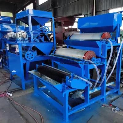 Complete Tinstone Concentration Line Iron Ore Drum Magnetic Separator