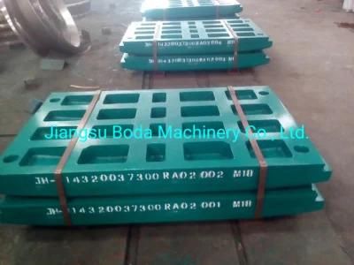 Manganese Jaw Plate for C106 Stone Jaw Crusher Wear and Spare Parts mm0273924