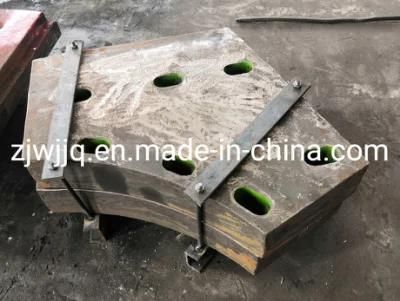 Metal Shredder Parts Side Liner Hammer Used for Recycling