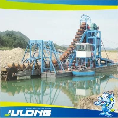 Bucket Chain Type Gold Mining Dredger