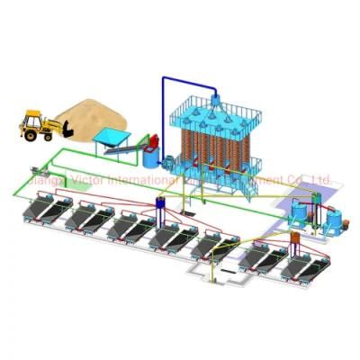 6s Series Laboratory Shaking Table for Mining Gold Tailing