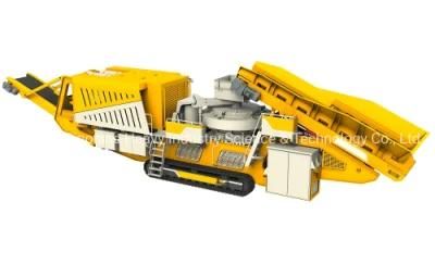 Mobile Stone Crusher Plant Crawler Mobile Crusher for Road Construction