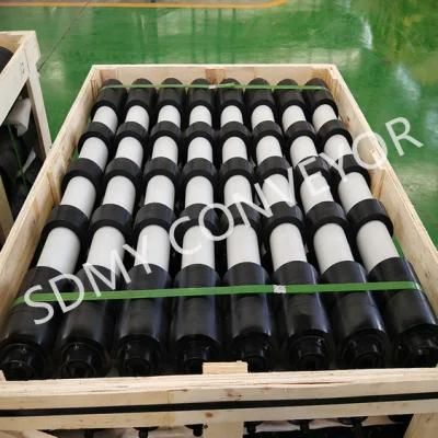 500bw 127dia 6205brg Rubber Disc Return Roller