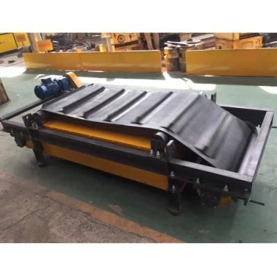 Overhead Suspension Magnets with Mobile Belt Conveyor Applications in Plastic Industry