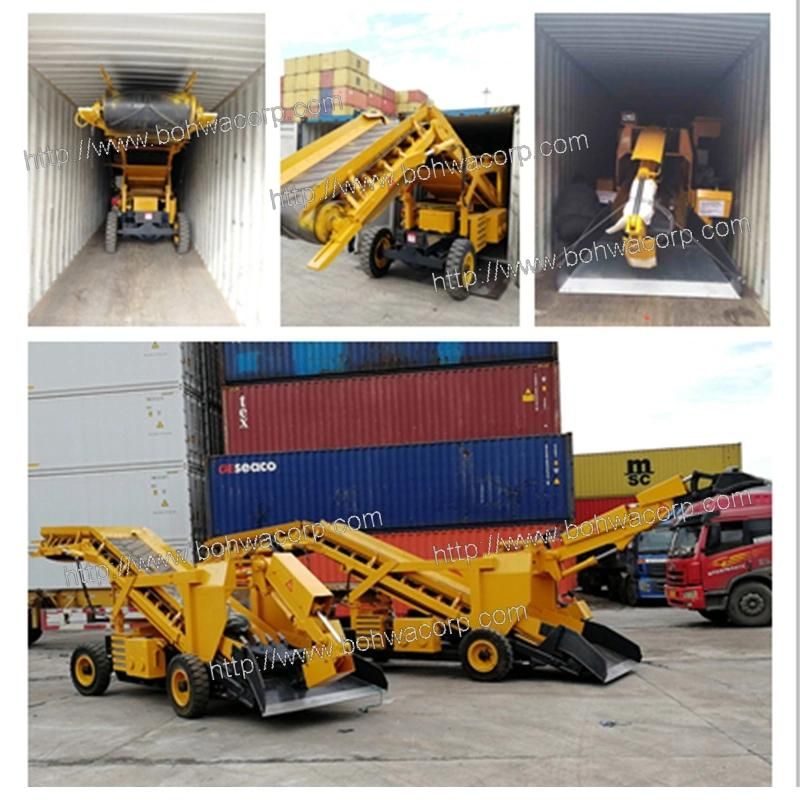 Big Crawler Muck Loader in Scrapper Conveyor Capacity 200m3/H