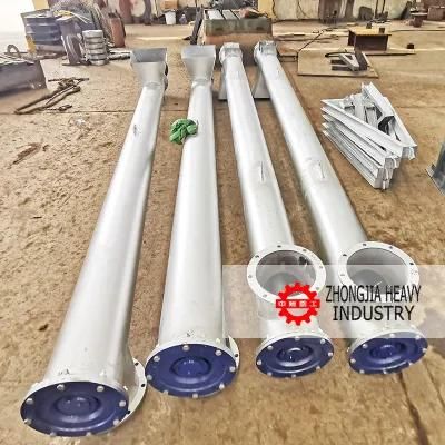 Gypsum Quartz Sand Screw Convyor Machine in Mining Process