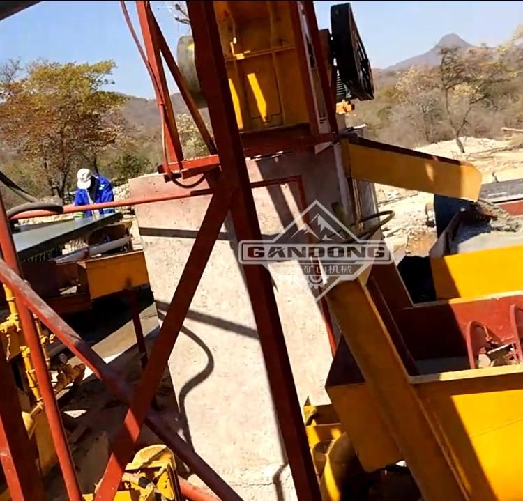 Zimbabwe 150tpd Gold Ore Tailings Cil Leaching Plant