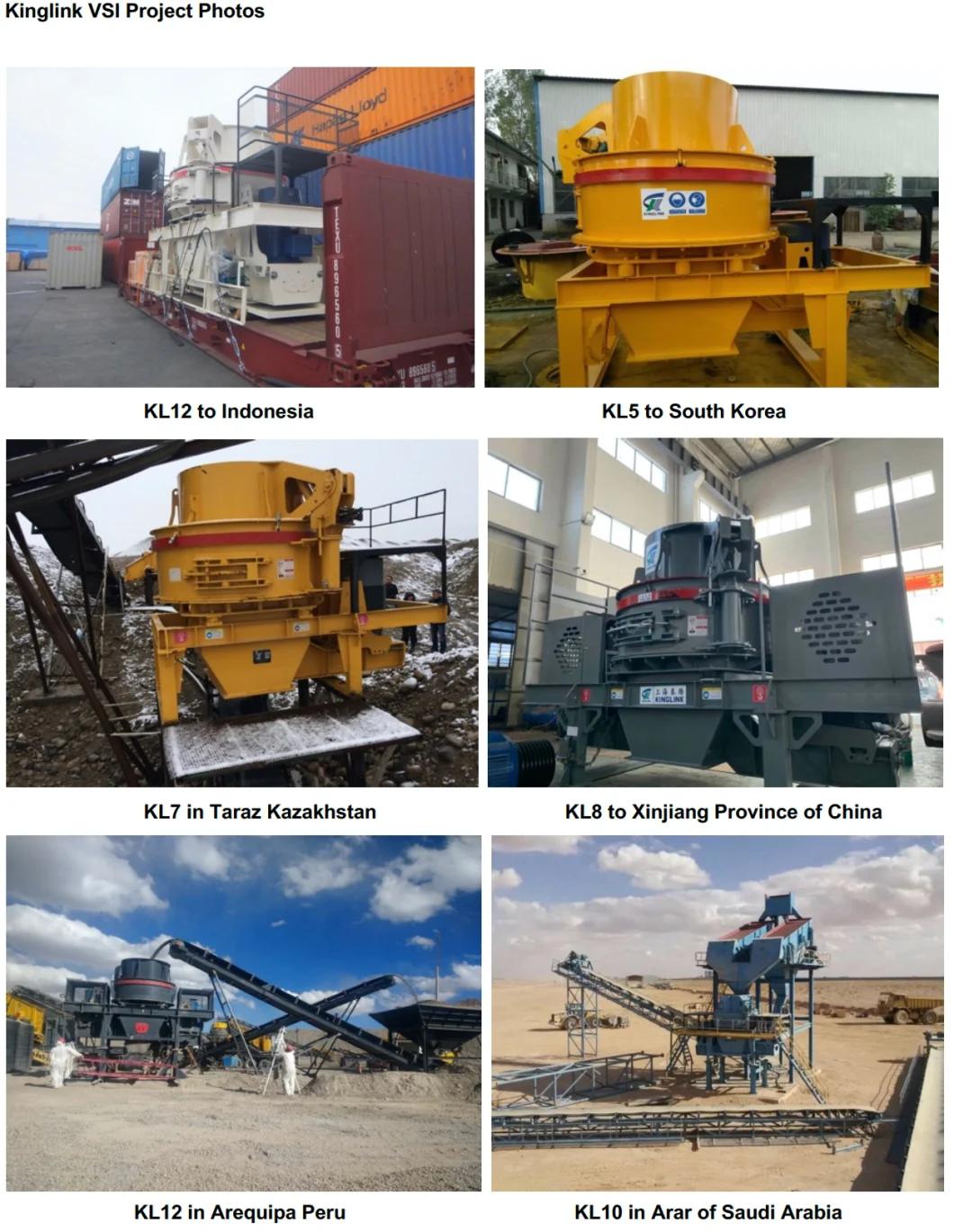 Stone Artificial Sand VSI Crusher/Vertical Shaft Impact Crusher (Barmac 9100) for Quarry/Rock/Building Aggregates/Asphalt/Concrete