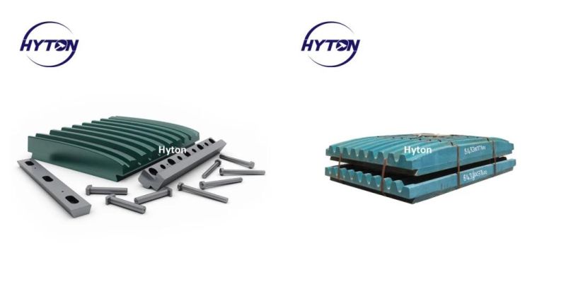 Jaw Crusher Spare Part C63 C80 Fixed Jaw Plate