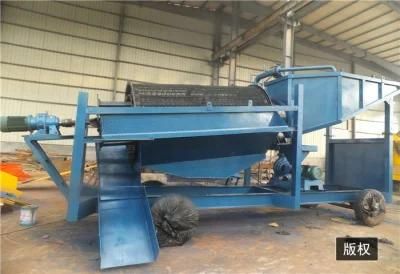 Mobile Gold Separating Gold Trommel Wash Plant