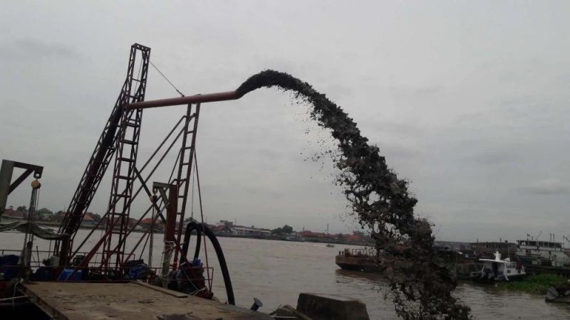 Jet Suction River Sand Extraction Sand Gold Suction Dredger