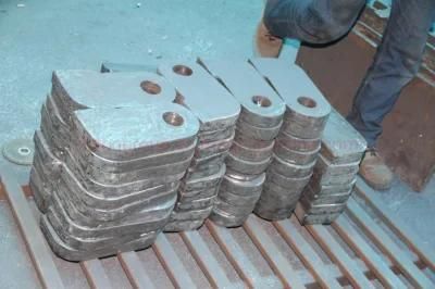 High Chrome Wear Parts Rock Hammer Crusher Parts Hammer Plate in Mining Equipment Parts