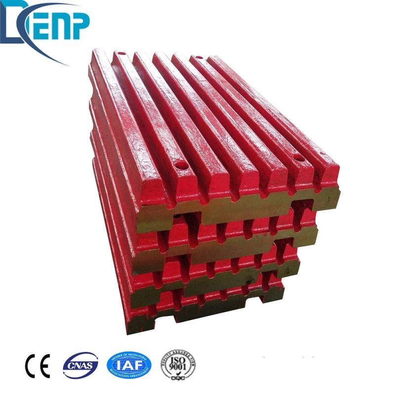 High Manganese Casting Parts Jaw Plate for Jaw Crusher