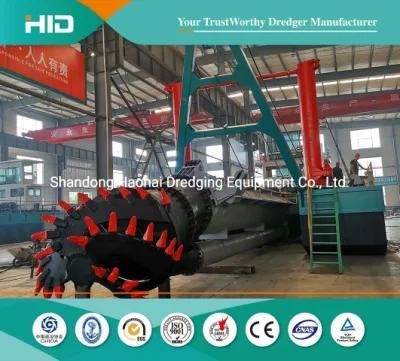 Good Performance China Famous Brand River Cutter Suction Dredger for Sand Mining Project