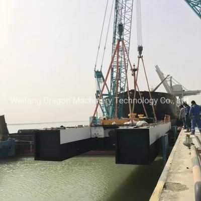 Portable 20 Inches River Sand Dredger Pump Dredging Depth 20m