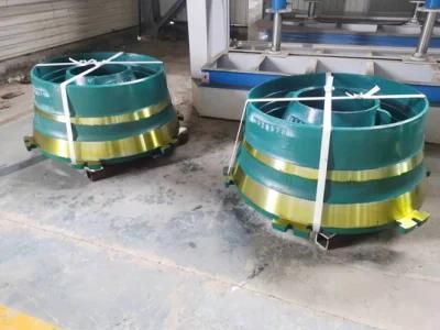 High Quality Nordberg Gp300s Cone Crusher Spare and Wear Parts Mantle Concave Bowl Liner ...