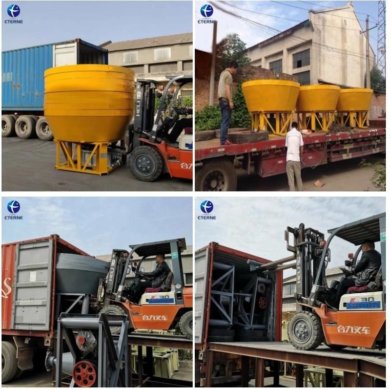Et Factory Supply Gold Ore Grinding Wet Pan Mill