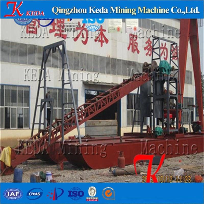 Sand Mining Gold and Iron Extracting Dredger Machine