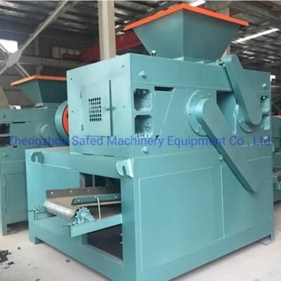 Roller Press Iron Powder Ball Briquette Pressing Machine Pillow Shape Briquette Machine ...