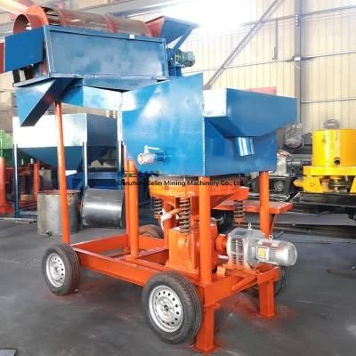 Mobile Type Trommel Jig Washing Plant