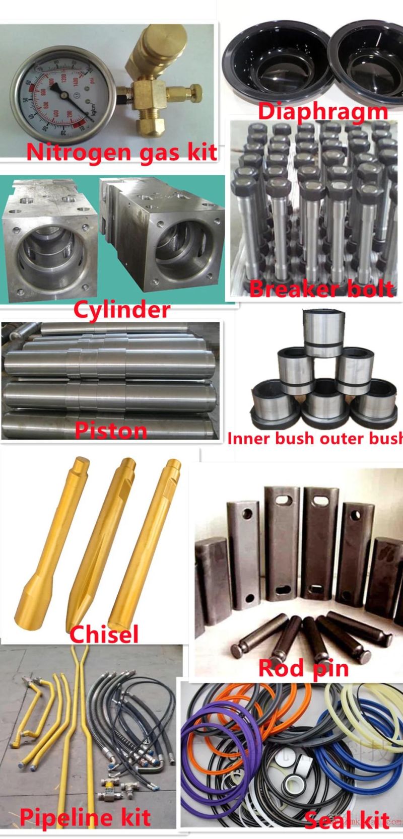 Vibratory Compactor Excavator Spare Parts Stone Hydraulic Plate Compactor