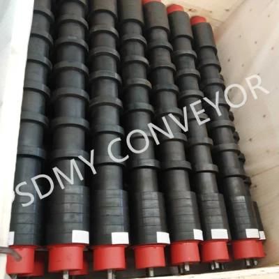 Belt Conveyor Rubber Disc Return Roller with Polyurethane Disc