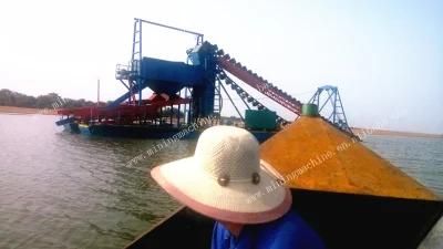 Keda Sand Dredging Vessel Chain Bucket Dredger