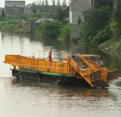 Full Automatic Hydraulic Operation Trash Hunter Skimmer Boat Ship Harvester