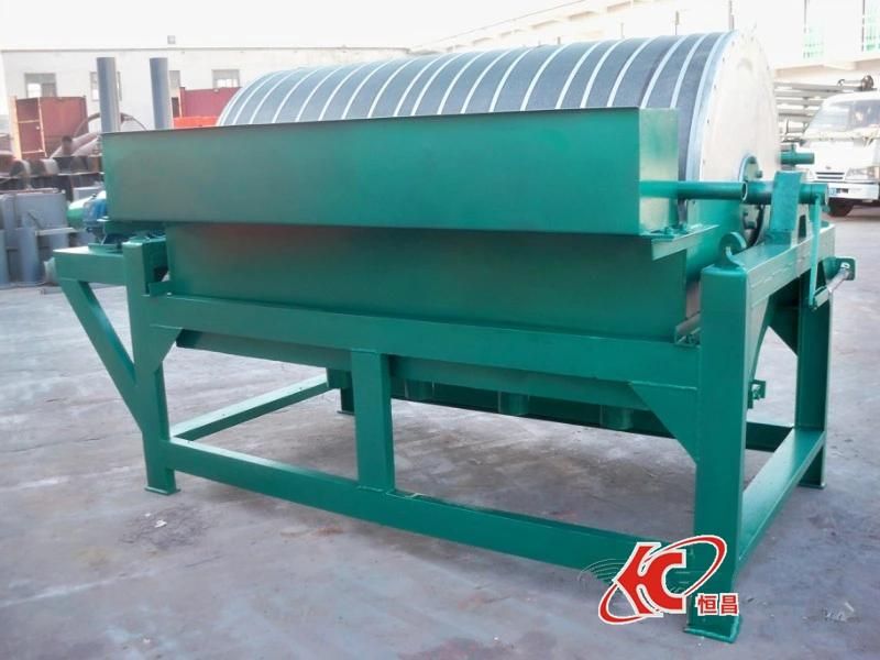 China Dry or Wet Magnetic Drum Separator Machinery for Iron Mining