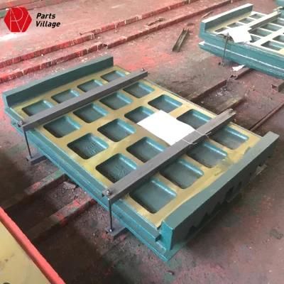 Casting Steel Jaw Crusher Spare Part CJ612CJ613CJ615 CJ815 Jaw Plate