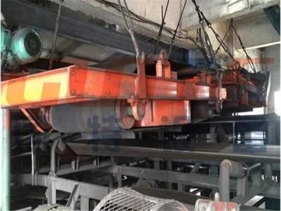 Self Discharging Cross Belt Electro Magnetic Ion Separator Belt Type Magnetic Iron ...