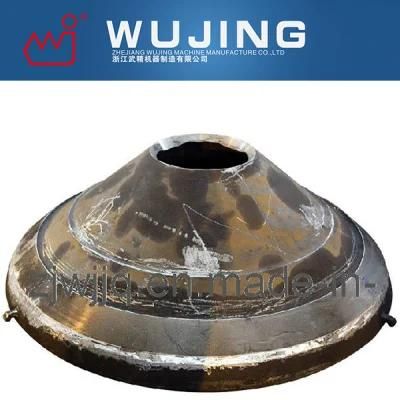Casting Steel Parts Bowl Liner Mantle for Stone Cone Crusher