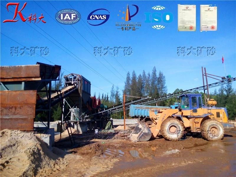 Easy Handling Wheel Washer Sand Machine for Sale