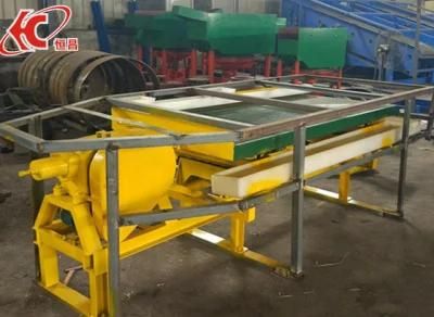 Gold Siliver Iron Shaking Vibrating Table Concentrate Table with 1-5tph