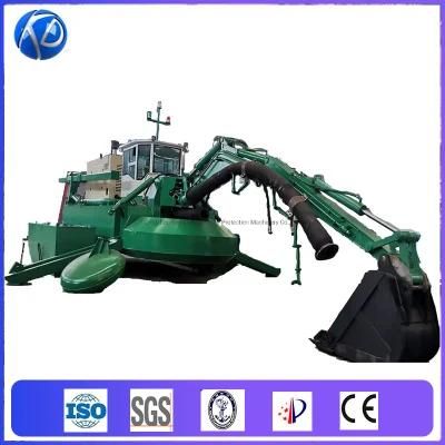 Cutter Suction Dredge Sand Multipurpose Excavator Backhoe Dredging machine Amphibious ...