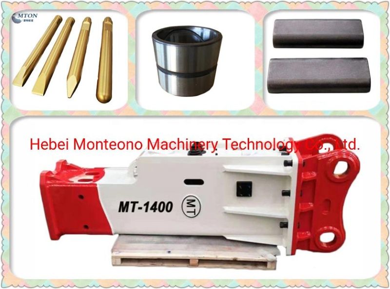 Excavator Demolition Hydraulic Hammer Furukawa Hb40g with CE Certification Concrete Breaker