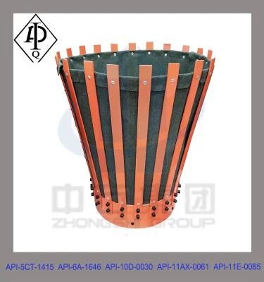 API Certificated Cementing Basket (cement basket/ petal basket)
