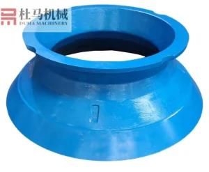 High Manganese Steel Casting Bowl Liner for Cone Crusher Wear Parts