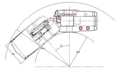 Compact and Lightweight Load Haul Dump (LHD) for Narrow Vein Mining. Diesel LHD Wj-2