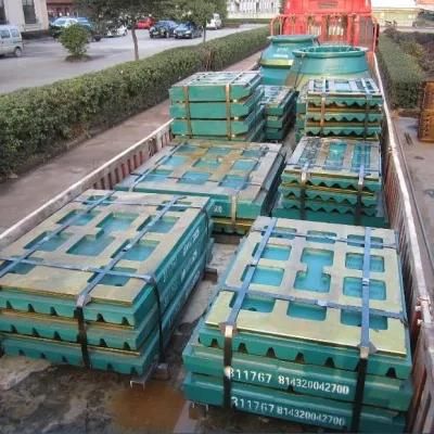 Mn13cr2 Fixed Stationary Swing Jaw Plate Casting Suit Sandvik Jaw Crusher Wear Parts