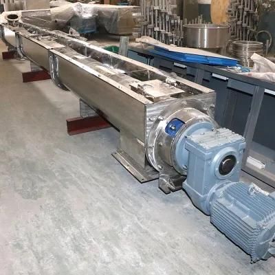 CE Certified Stainless Steel Screw Conveyor / Screw Section / Screw Feeding Conveyor
