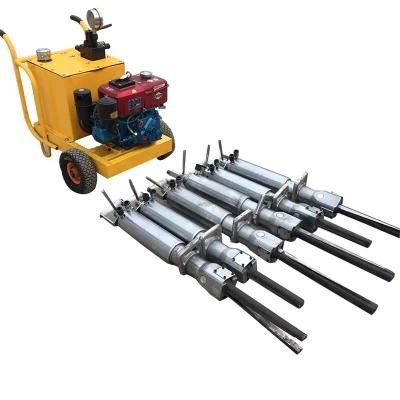 Diesel Power Engine Hydraulic Rock Splitter with 130mm Drilling Diameter