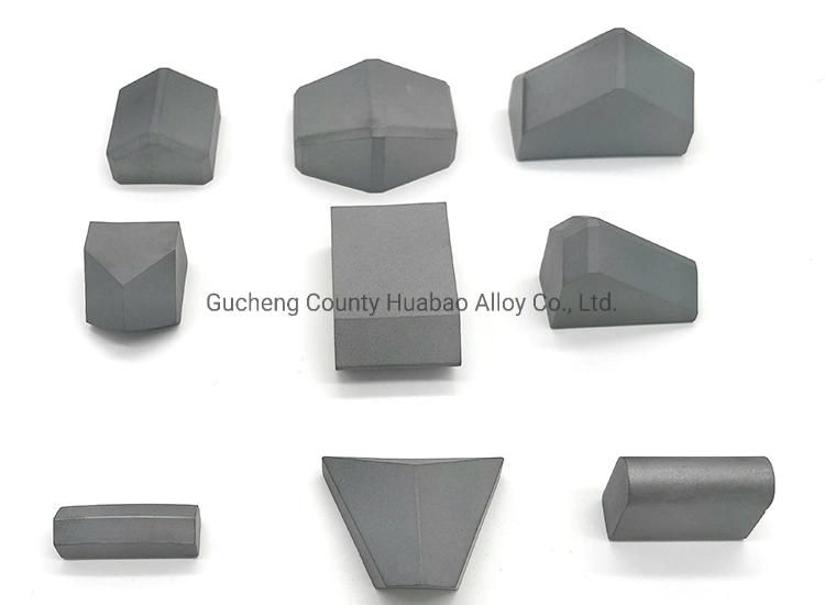 Cemented Carbide Cutting Tools Tungsten Carbide Shield Cutter Inserts