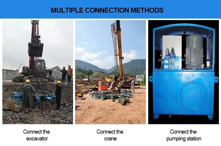 Pneumatic Concrete Breaker Air Compressor and Concrete Breaker Hydraulic Hammer