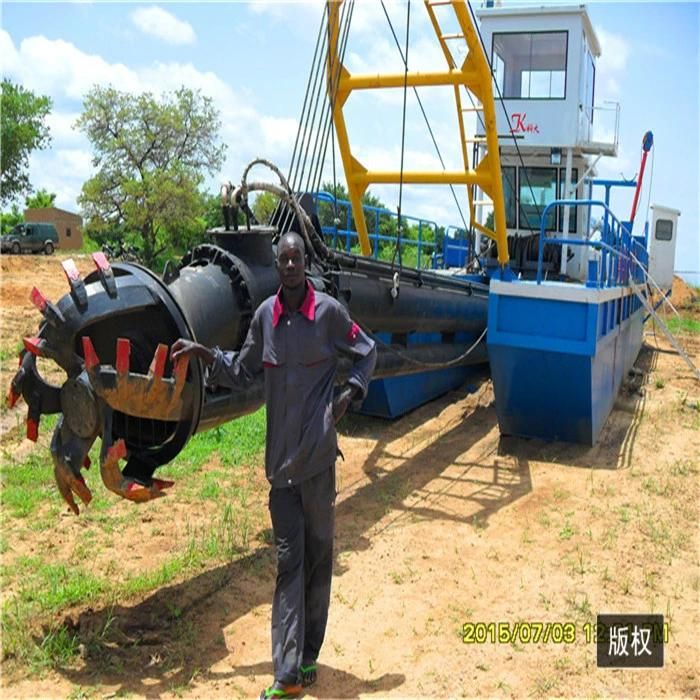 6000m3 Hydraulic Cutter Suction Sand Dredge Equipment Gold Mining Dredger Machine