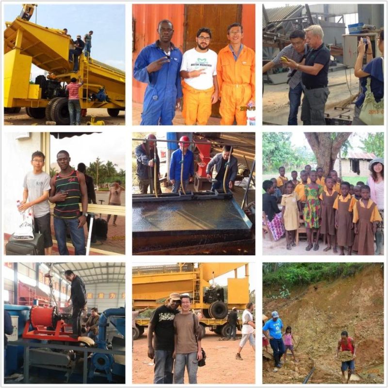 Alluvial Gold Washing Machine Small and Big Scale Mining Gold Wash Plant