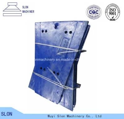 High Manganese Casting Sandvik Jaw Crusher Wear Parts Liner Cheek Plate